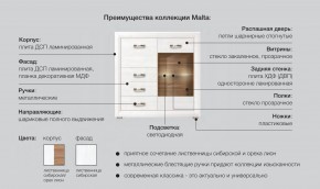 Гостиная модульная Мальта сибирская лиственница в Копейске - kopejsk.mebel74.com | фото 5