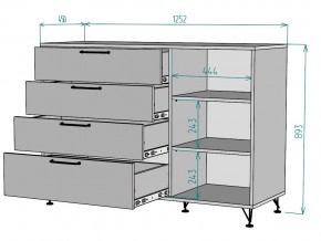 Комод Лофт K68 в Копейске - kopejsk.mebel74.com | фото 3