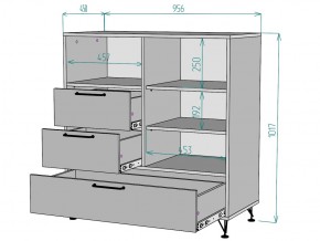 Комод Лофт K71 в Копейске - kopejsk.mebel74.com | фото 3