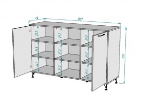 Комод Лофт K80 в Копейске - kopejsk.mebel74.com | фото 3