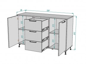 Комод Лофт K81 в Копейске - kopejsk.mebel74.com | фото 3