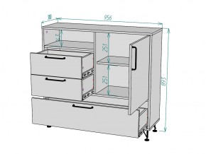 Комод Лофт K88 в Копейске - kopejsk.mebel74.com | фото 3