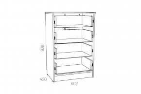 Комод Оливия НМ 040.38 Х в Копейске - kopejsk.mebel74.com | фото 3