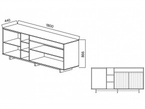 Комодино Moderno-1800 Ф5 в Копейске - kopejsk.mebel74.com | фото 4