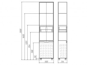 Комплект мебели для ванной 3D 100 в Копейске - kopejsk.mebel74.com | фото 3