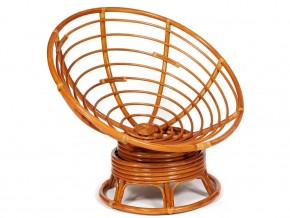 Кресло-качалка Papasan w 23/01 B с подушкой Cognac, флок Олива в Копейске - kopejsk.mebel74.com | фото 4