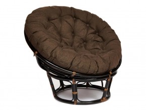 Кресло Papasan 23/01 W с подушкой Antique brown, ткань Коричневый в Копейске - kopejsk.mebel74.com | фото