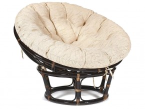 Кресло Papasan 23/01 W с подушкой Antique brown, ткань Старт в Копейске - kopejsk.mebel74.com | фото