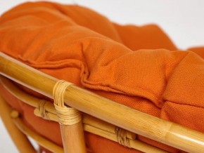 Кресло Papasan 23/01 W с подушкой Honey, ткань Оранжевый в Копейске - kopejsk.mebel74.com | фото 4