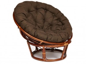 Кресло Papasan 23/01 W с подушкой Pecan, ткань Коричневый в Копейске - kopejsk.mebel74.com | фото