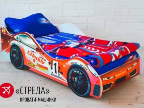 Кровать детская машинка Стрела в Копейске - kopejsk.mebel74.com | фото