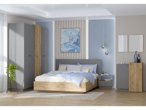 Кровать Квадро арт.031-М1 1400 Графит в Копейске - kopejsk.mebel74.com | фото 2