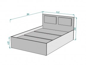 Кровать Ольга L50 ширина 1400 в Копейске - kopejsk.mebel74.com | фото 3