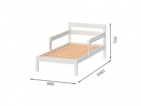 Кровать-софа 800х1600 с 2-мя бортами Нордик в Копейске - kopejsk.mebel74.com | фото 2