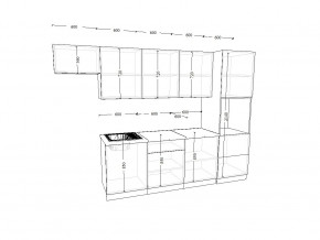 Кухонный гарнитур 21 Лофт 3000 мм в Копейске - kopejsk.mebel74.com | фото 2