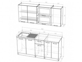 Кухонный гарнитур Алина макси 1800 мм в Копейске - kopejsk.mebel74.com | фото 5