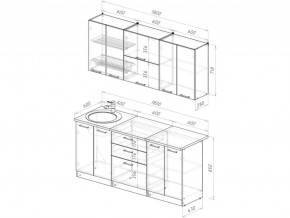 Кухонный гарнитур Антика макси 2 1800 мм в Копейске - kopejsk.mebel74.com | фото 6