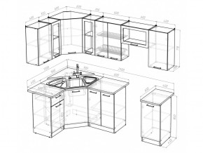 Кухонный гарнитур Арина оптима 1300х2500 мм в Копейске - kopejsk.mebel74.com | фото 6