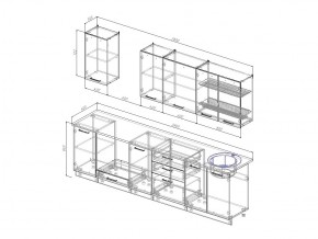 Кухонный гарнитур Жемчуг 2800 в Копейске - kopejsk.mebel74.com | фото 3