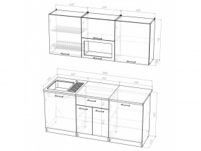 Кухонный гарнитур Лариса макси 1 1800 мм в Копейске - kopejsk.mebel74.com | фото 5