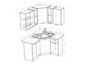 Кухонный гарнитур Лариса оптима 2 1500х1300 мм в Копейске - kopejsk.mebel74.com | фото 5