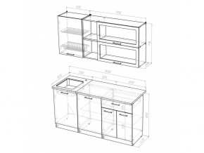 Кухонный гарнитур Лариса стандарт 3 1600 мм в Копейске - kopejsk.mebel74.com | фото 5