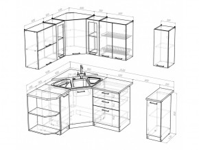 Кухонный гарнитур Лира оптима 1500х1800 мм в Копейске - kopejsk.mebel74.com | фото 5