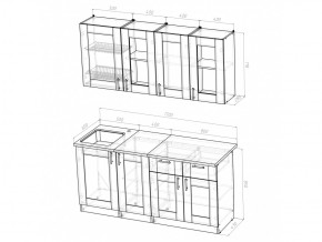 Кухонный гарнитур Ника демо 1700 мм в Копейске - kopejsk.mebel74.com | фото 4