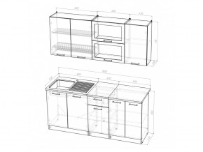 Кухонный гарнитур Ольга макси 3 1800 мм в Копейске - kopejsk.mebel74.com | фото 5