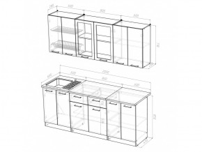 Кухонный гарнитур Татьяна ультра 2000 мм в Копейске - kopejsk.mebel74.com | фото 5