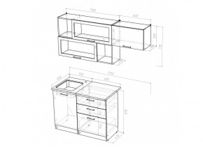 Кухонный гарнитур Яна экстра 1700 мм в Копейске - kopejsk.mebel74.com | фото 5