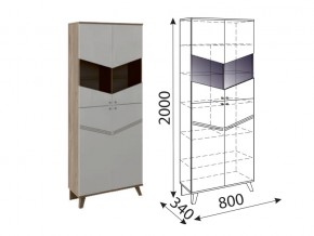 М02 Шкаф-витрина в Копейске - kopejsk.mebel74.com | фото