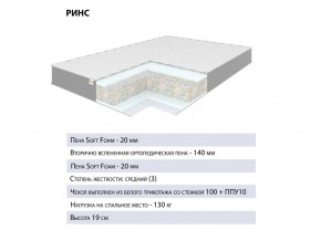 Матрас Ринс 120х200 в Копейске - kopejsk.mebel74.com | фото 2