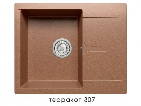 Мойка гранитная Gals-620 Терракот 307 в Копейске - kopejsk.mebel74.com | фото