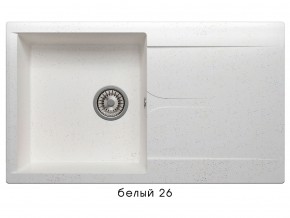 Мойка гранитная Gals-860 Белый 26 в Копейске - kopejsk.mebel74.com | фото