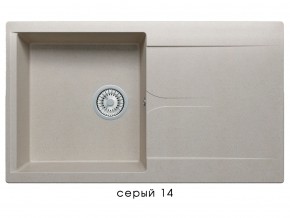 Мойка гранитная Gals-860 Серый 14 в Копейске - kopejsk.mebel74.com | фото