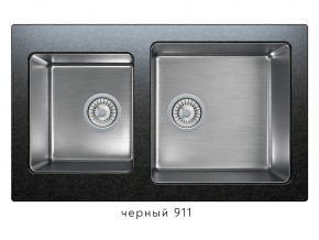 Мойка комбинированная Tolero twist TTS-840 Черный 911 в Копейске - kopejsk.mebel74.com | фото