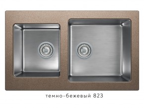 Мойка комбинированная Tolero twist TTS-840 Темно-бежевый 823 в Копейске - kopejsk.mebel74.com | фото