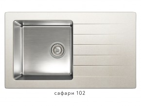 Мойка комбинированная Tolero twist TTS-860 Сафари 102 в Копейске - kopejsk.mebel74.com | фото