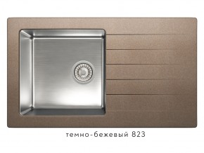 Мойка комбинированная Tolero twist TTS-860 Темно-бежевый 82 в Копейске - kopejsk.mebel74.com | фото