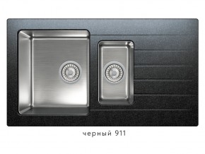 Мойка комбинированная Tolero twist TTS-890 Черный 911 в Копейске - kopejsk.mebel74.com | фото