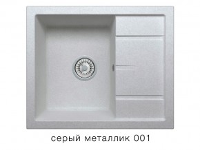 Мойка кварцевая Tolero R-107 Серый металлик 001 в Копейске - kopejsk.mebel74.com | фото