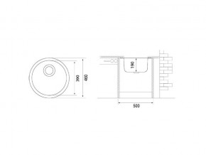 Мойка Longran Ultra ULS 460 в Копейске - kopejsk.mebel74.com | фото 3