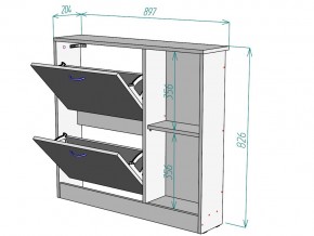 Обувница W102 в Копейске - kopejsk.mebel74.com | фото 3