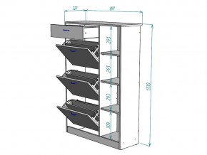 Обувница W80 в Копейске - kopejsk.mebel74.com | фото 3