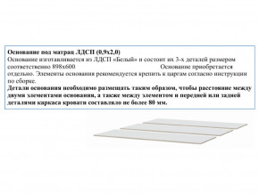 Основание из ЛДСП 0,9х2,0м в Копейске - kopejsk.mebel74.com | фото