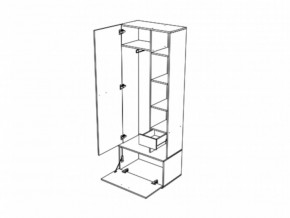 Прихожая Инес со шкафом в Копейске - kopejsk.mebel74.com | фото 4