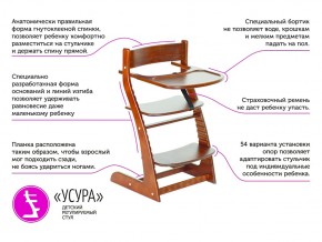 Растущий стул Усура со столиком белый-мятный в Копейске - kopejsk.mebel74.com | фото 2