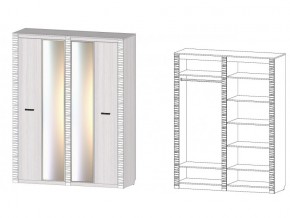 Шкаф 4-х створчатый в Копейске - kopejsk.mebel74.com | фото