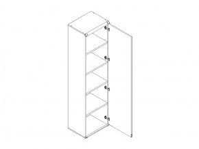 Шкаф JREG 1d Индиана Дуб Саттер в Копейске - kopejsk.mebel74.com | фото 2